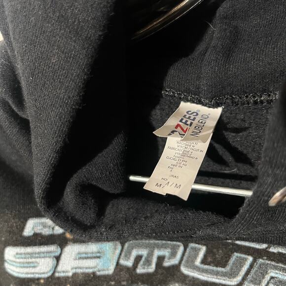 Rauw Alejandro Saturno Tour 2023 Black Graphic Pullover Hoodie Size Medium - Picture 3 of 6